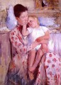 Emmie and Her Child mothers children Mary Cassatt